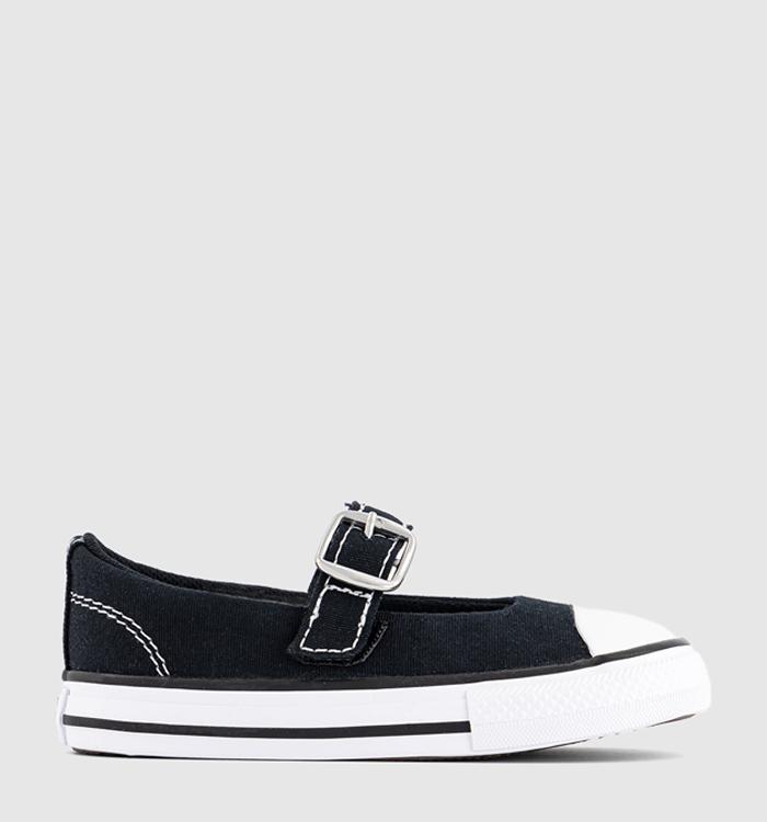 Converse Chuck Taylor All Star Dainty Infant Shoes Black White Black