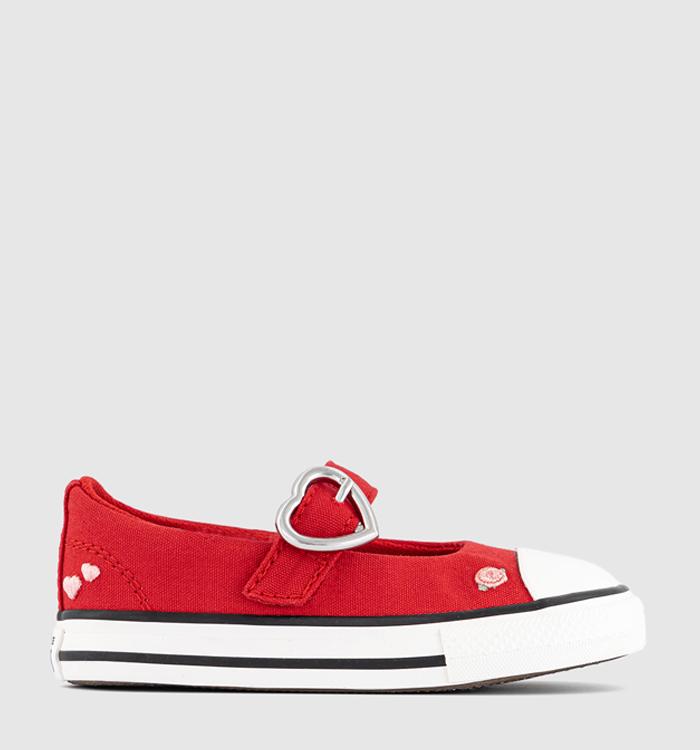 Converse Chuck Taylor All Star Dainty Infant Shoes Red Jellyfish Jitter