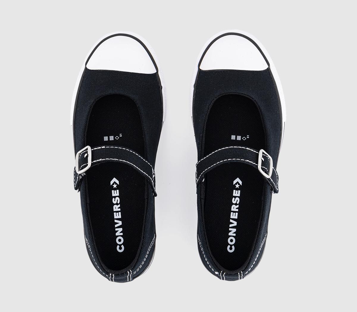 Converse Chuck Taylor All Star Dainty Youth Shoes Converse Chuck Taylor All Star Dainty Youth Shoes Black White Black