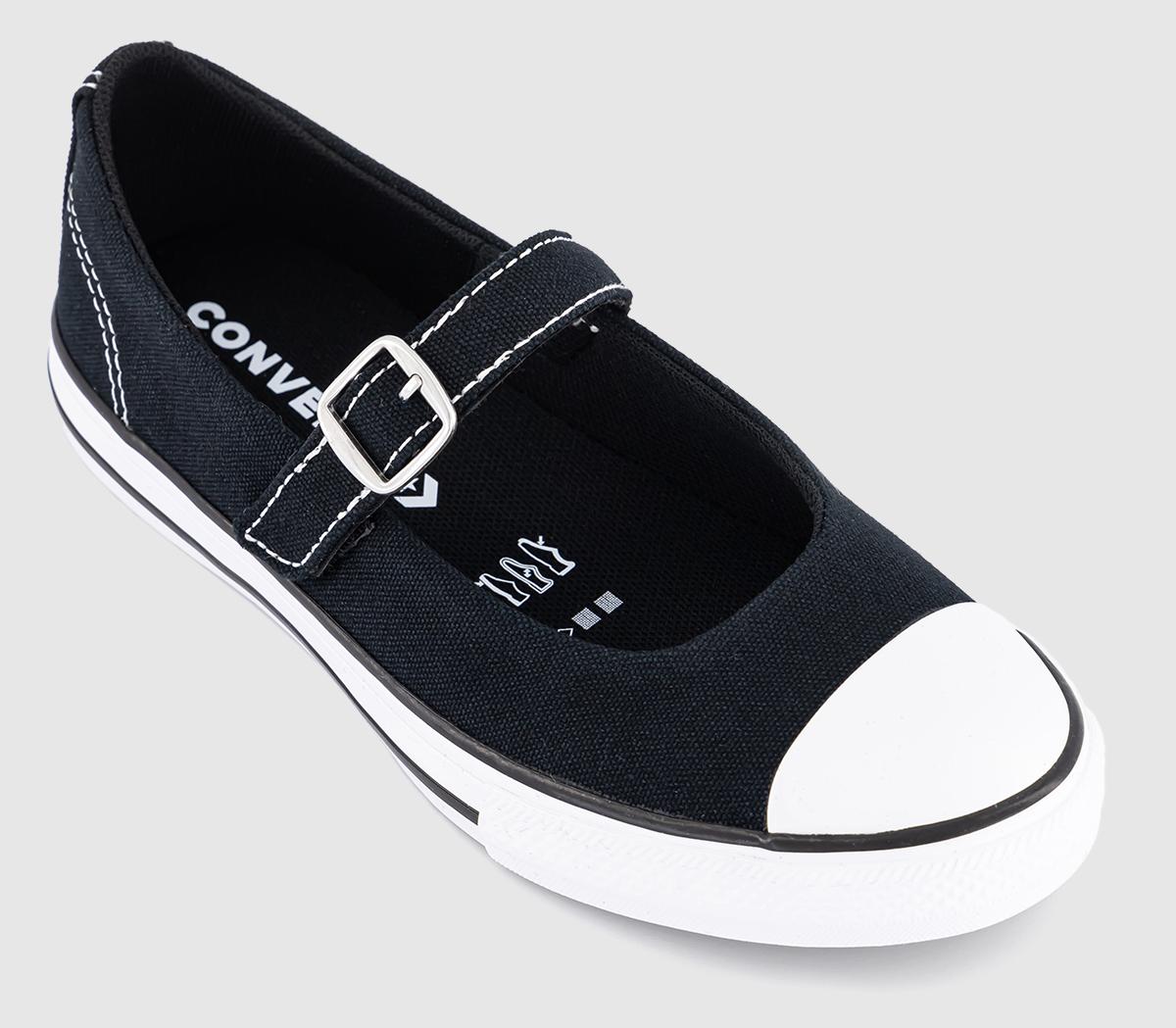 Converse Chuck Taylor All Star Dainty Youth Shoes Converse Chuck Taylor All Star Dainty Youth Shoes Black White Black