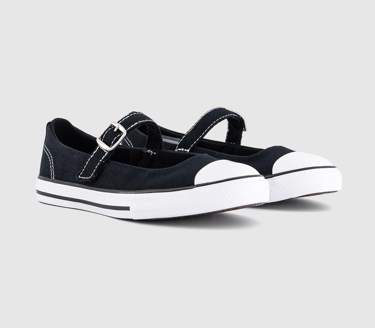 Converse Chuck Taylor All Star Dainty Youth Shoes Converse Chuck Taylor All Star Dainty Youth Shoes Black White Black