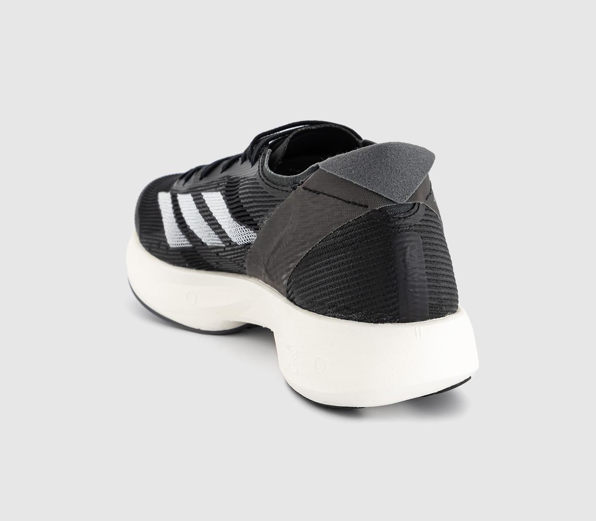 adidas Adizero Takumi Sen 10 Trainers Core Black White Green