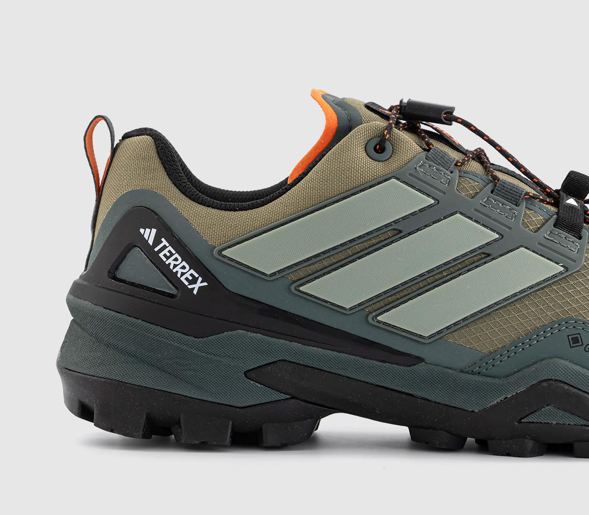adidasTerrex Skychaser Gore-Tex TrainersOlive Silver Green Core Black