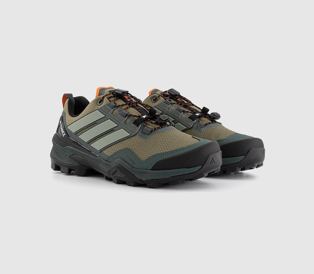 adidasTerrex Skychaser Gore-Tex TrainersOlive Silver Green Core Black