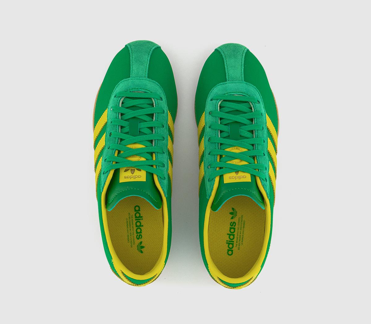adidas Tokyo Trainers adidas Tokyo Trainers Green Pure Sulfur Gold Metallic