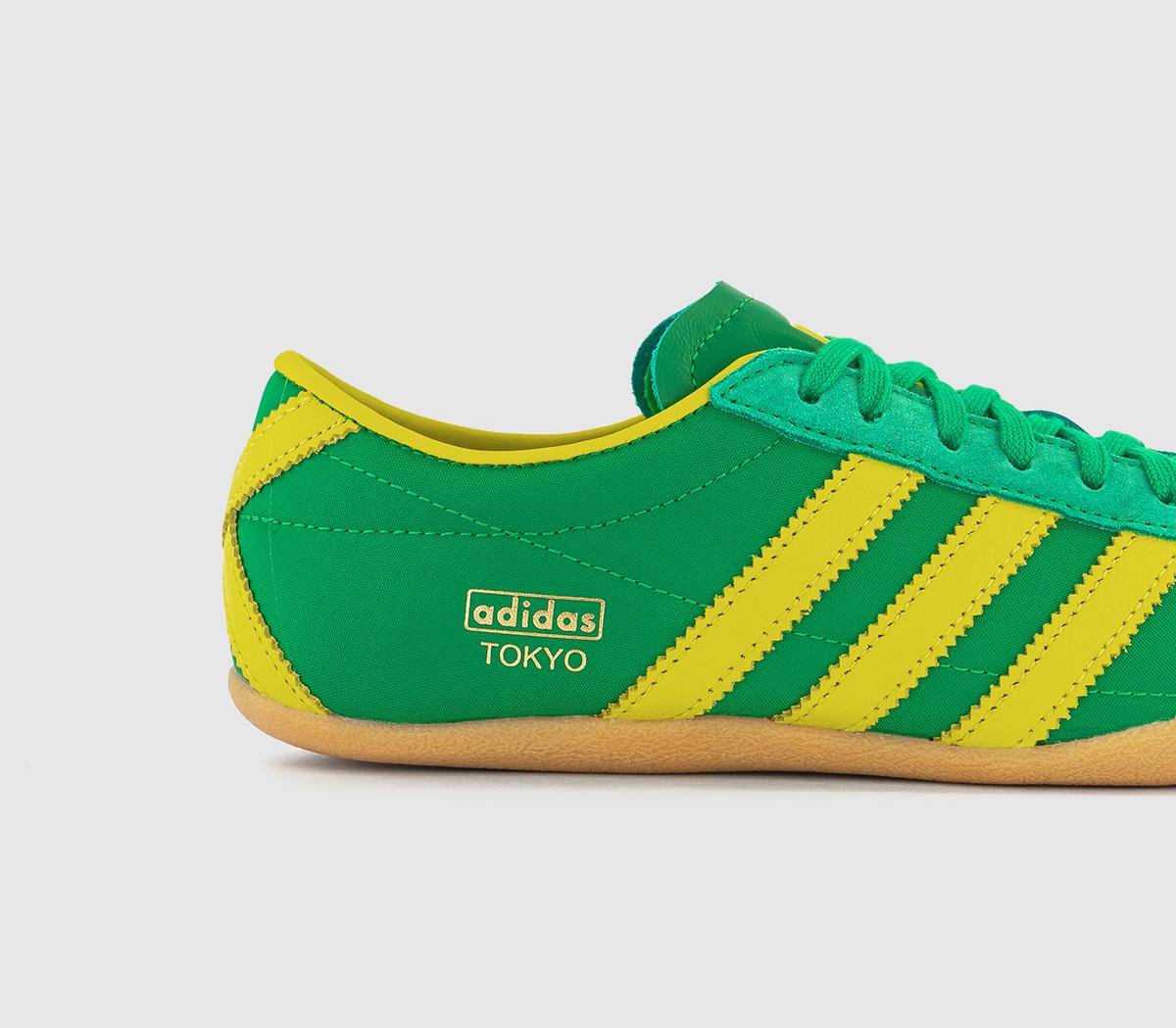 adidas Tokyo Trainers adidas Tokyo Trainers Green Pure Sulfur Gold Metallic
