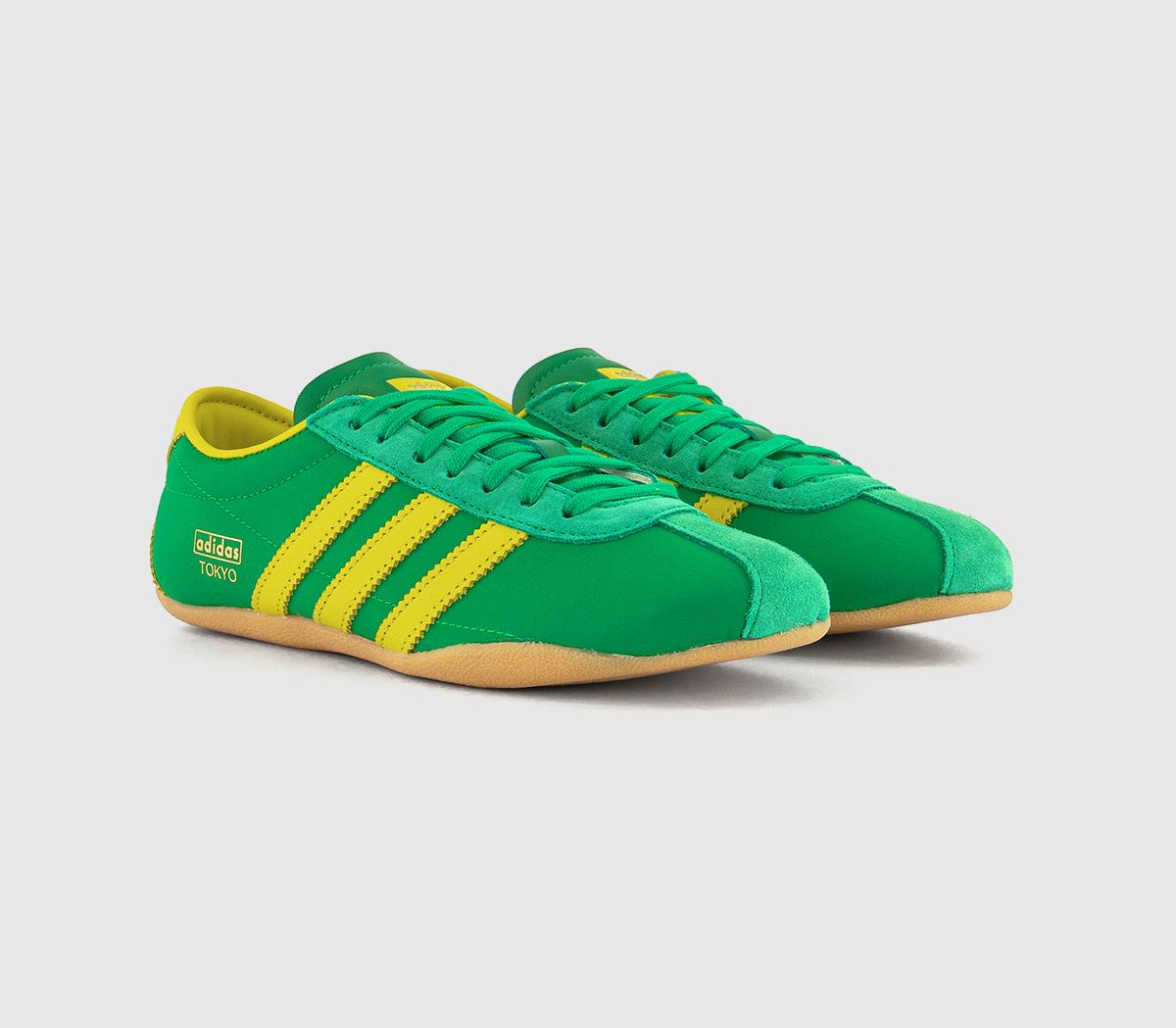 adidas Tokyo Trainers adidas Tokyo Trainers Green Pure Sulfur Gold Metallic