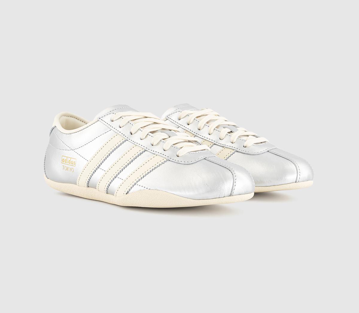 adidasTokyo TrainersSilver Metallic Cream White Gold Metallic