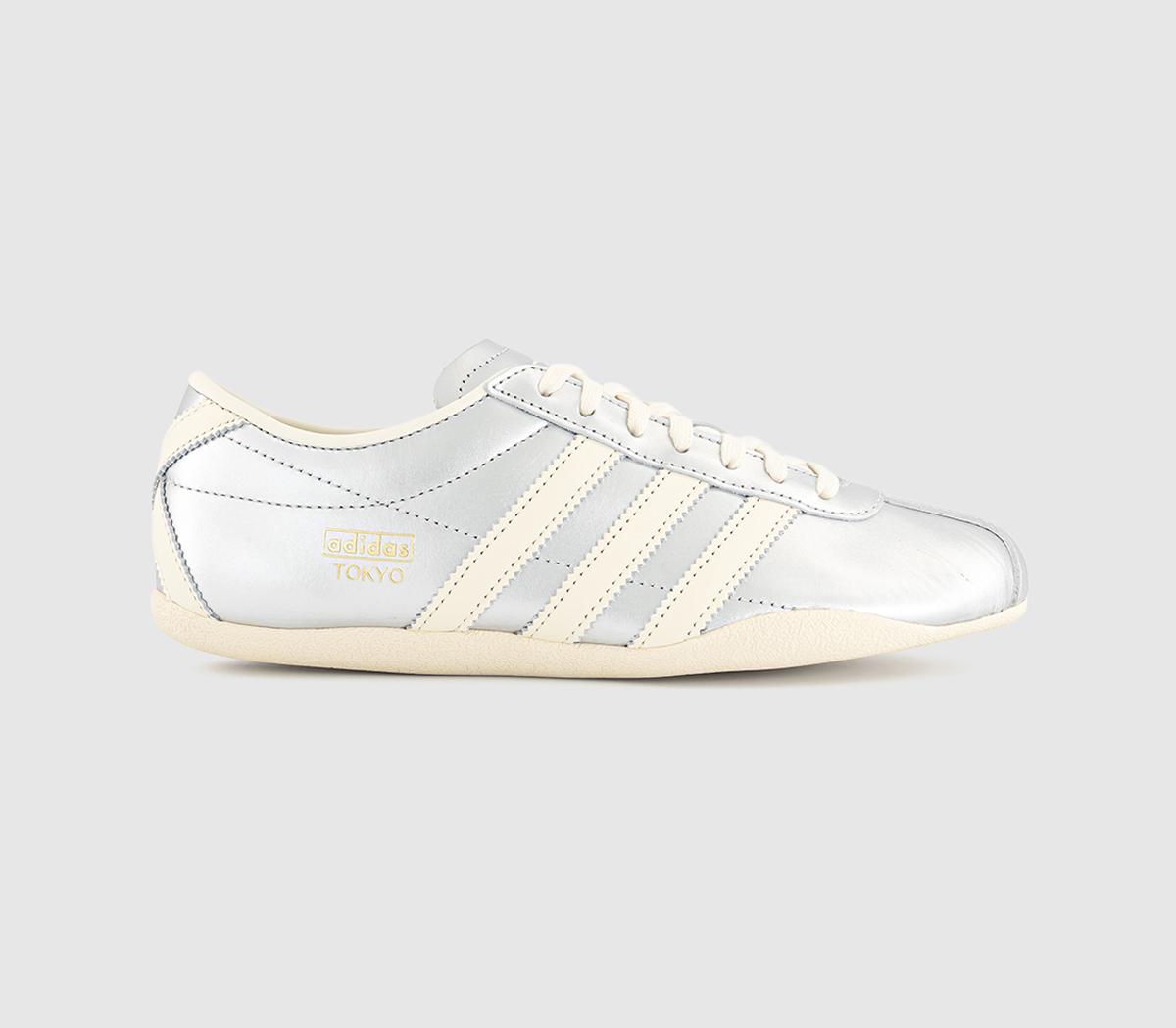 adidasTokyo TrainersSilver Metallic Cream White Gold Metallic