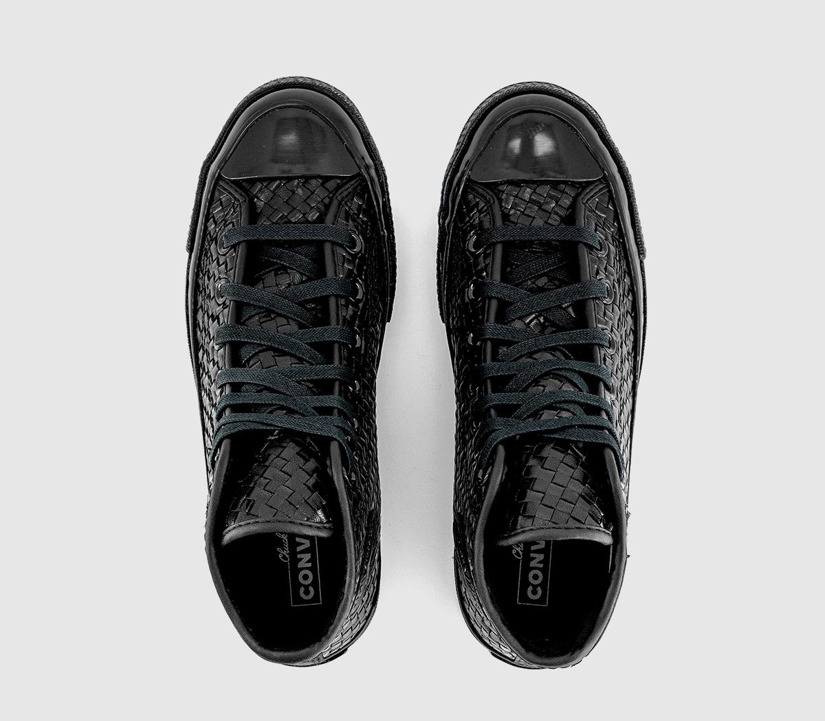 Converse Chuck 70 Hi Trainers Black Woven - Women's Trainers