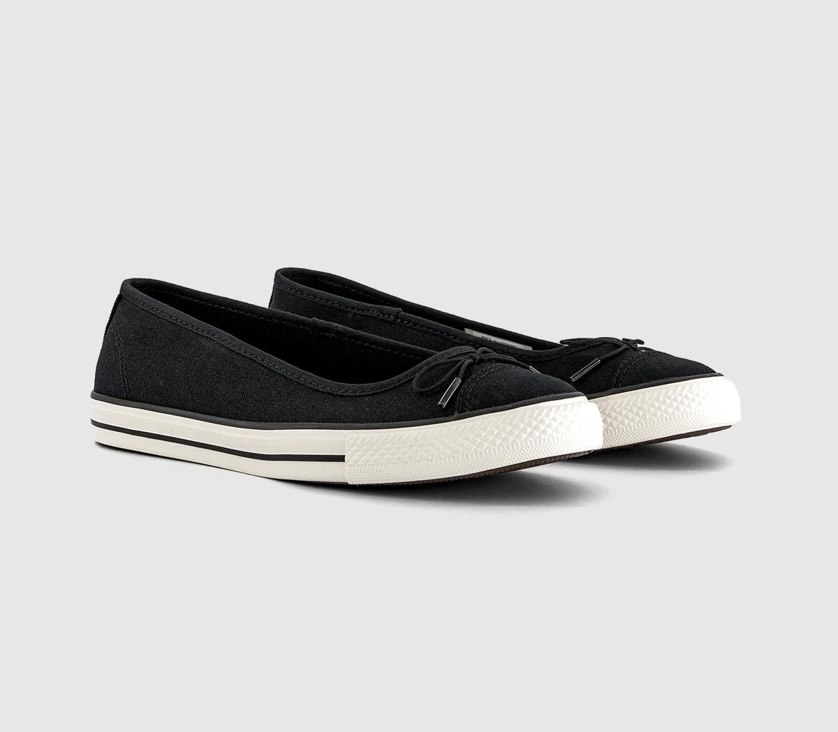 Converse Chuck Taylor All Star Ballet Pumps Converse Chuck Taylor All Star Ballet Pumps Black Egret Black