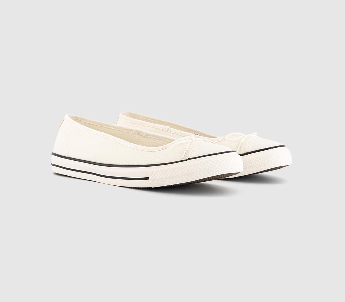 Converse Chuck Taylor All Star Ballet Pumps Converse Chuck Taylor All Star Ballet Pumps Egret Black Egret