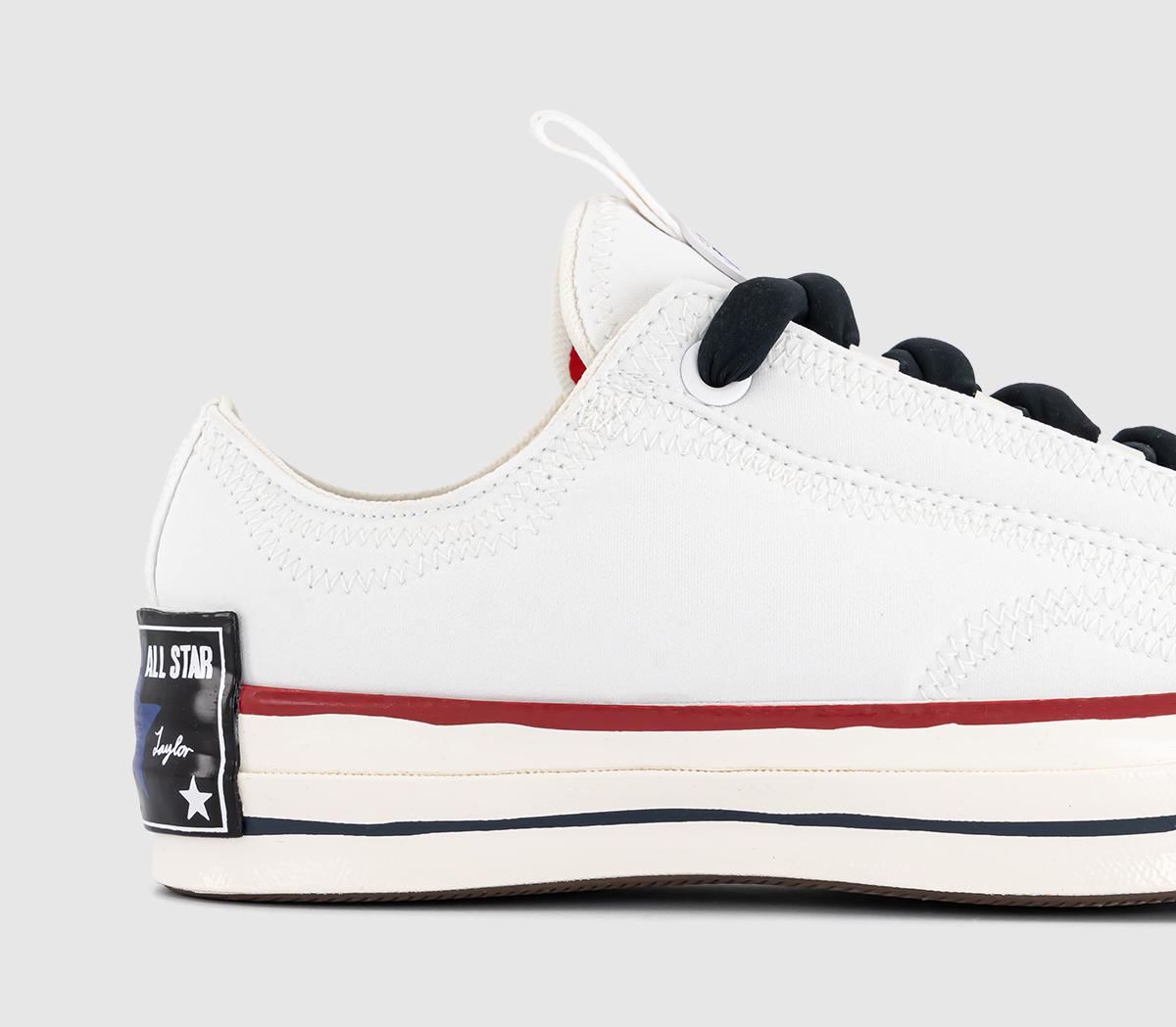 ConverseChuck 70 Sketch Puffed Ox TrainersWhite Red Blue