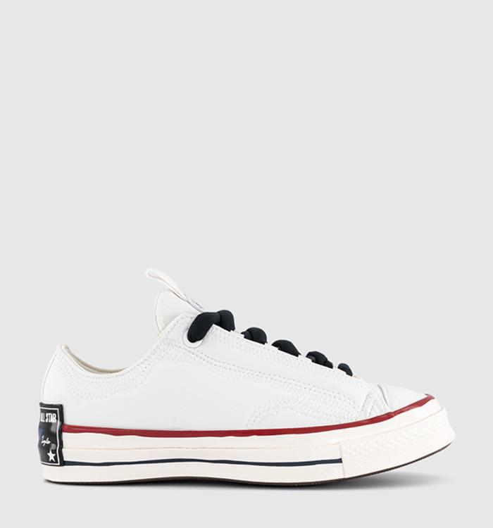 Converse Chuck 70 Sketch Puffed Ox Trainers White Red Blue