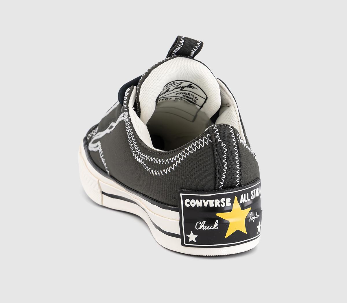 ConverseChuck 70 Sketch Puffed Ox TrainersDense Canopy Egret Bananas