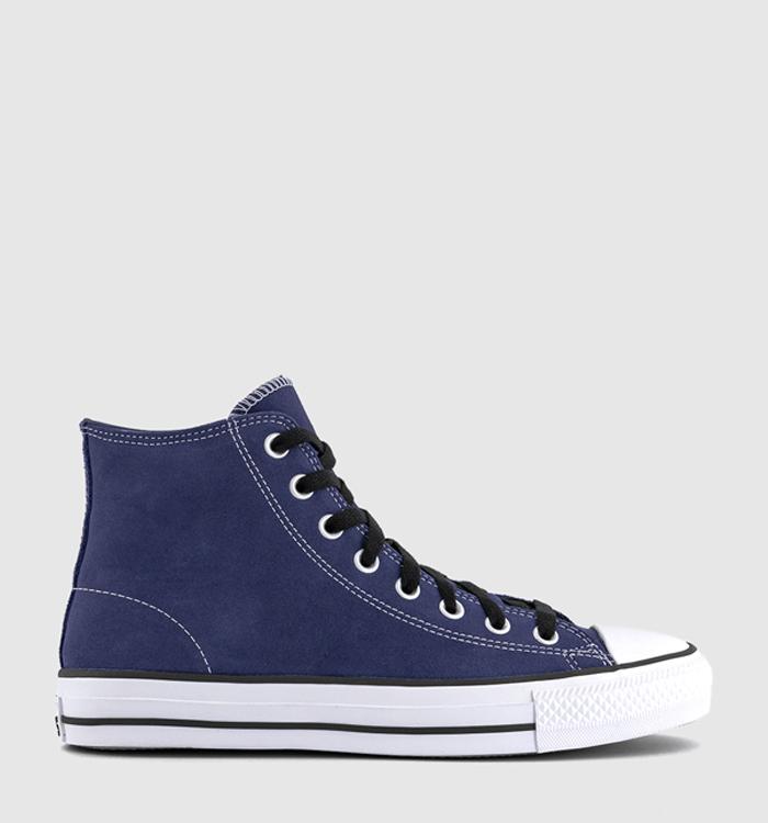 Converse Cons Chuck Taylor All Star Pro Trainers Fresh Blueberry Black White