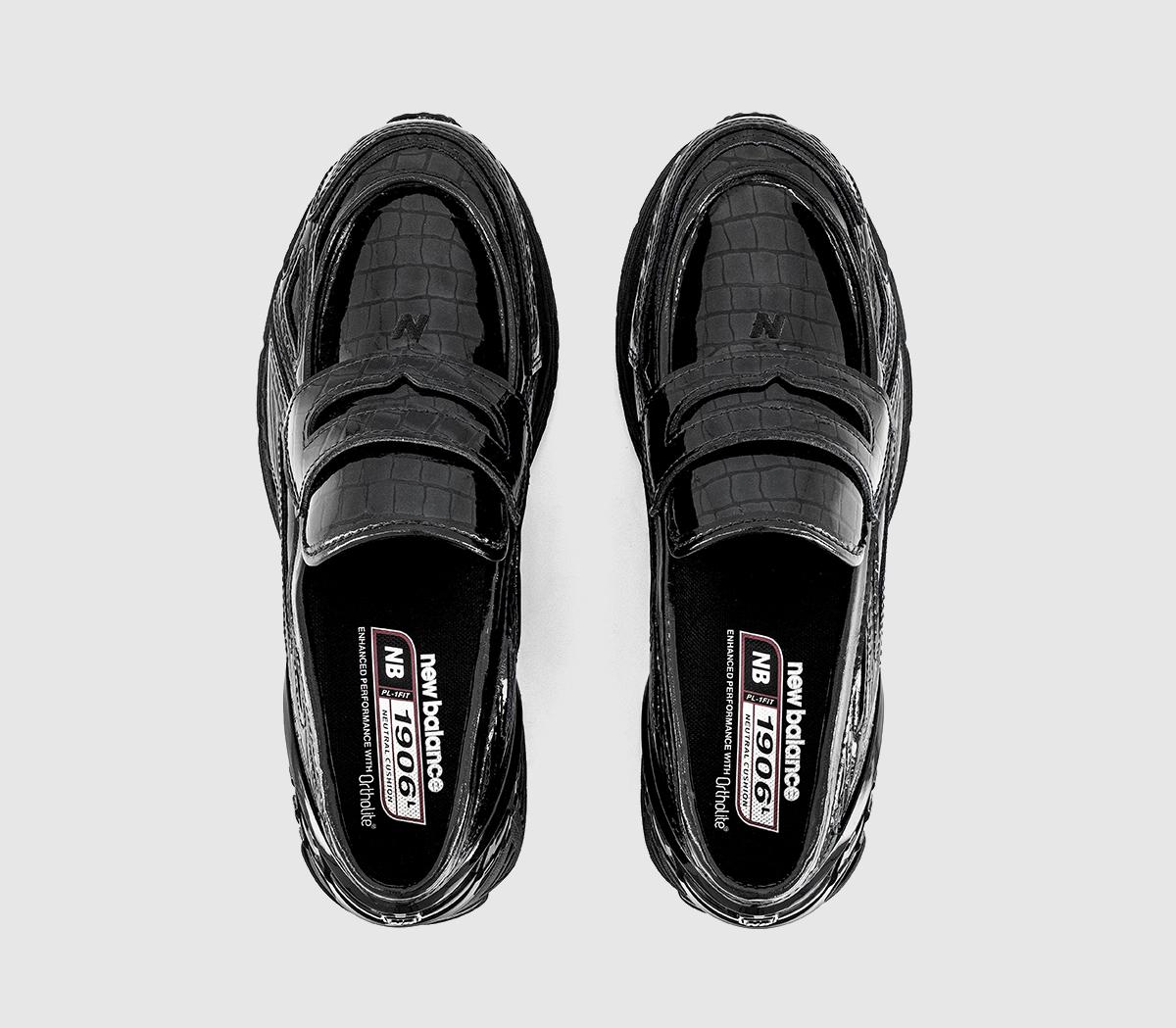New Balance1906 LoafersBlack Leather