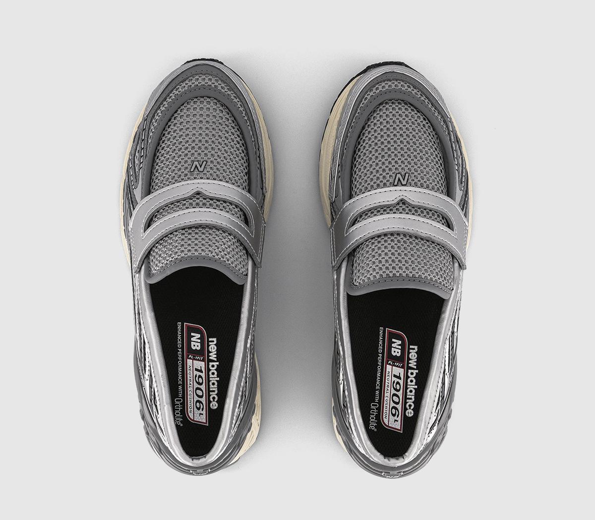 New Balance 1906 Loafers Silver - Women's Flats