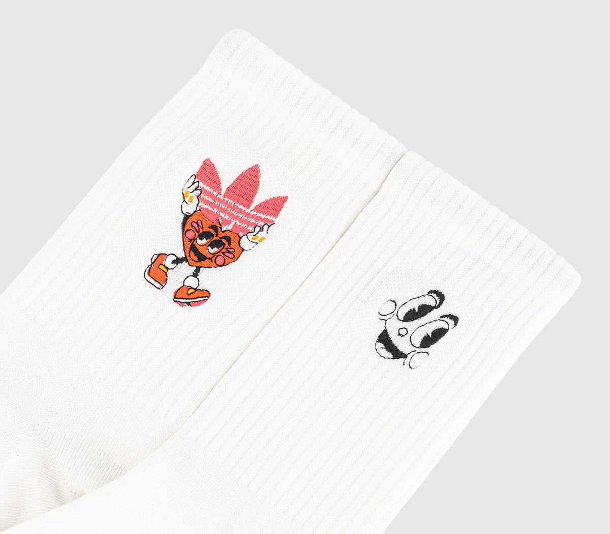 adidas Nelson Val 2 Pack Socks adidas Nelson Val 2 Pack Socks Cloud White