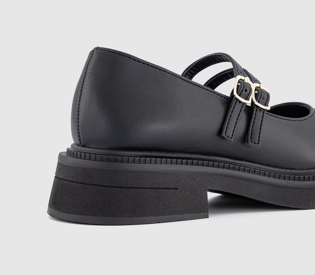 OFFICEFuse Chunky Mary Jane Shoes OFFICEFuse Chunky Mary Jane ShoesBlack