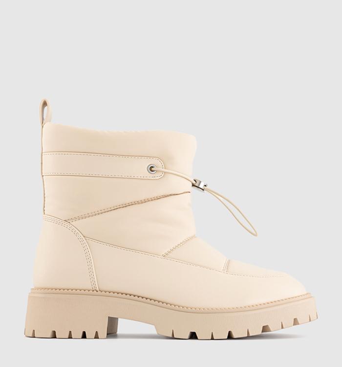 OFFICE Alps Snow Boots Off White