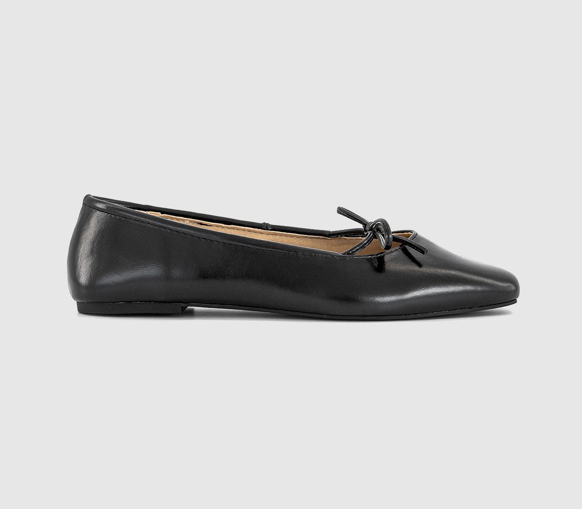 OFFICEFlorence Bow Ballerina Pumps OFFICEFlorence Bow Ballerina PumpsBlack Pu