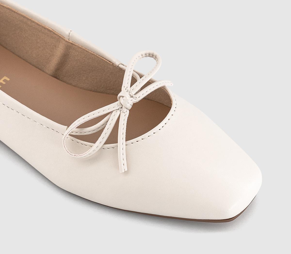 OFFICEFlorence Bow Ballerina Pumps OFFICEFlorence Bow Ballerina PumpsCream