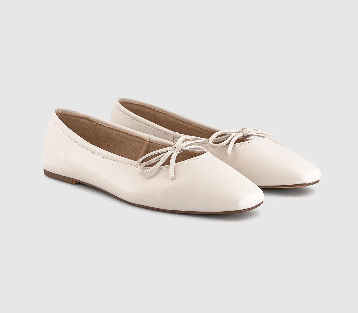 OFFICEFlorence Bow Ballerina Pumps OFFICEFlorence Bow Ballerina PumpsCream