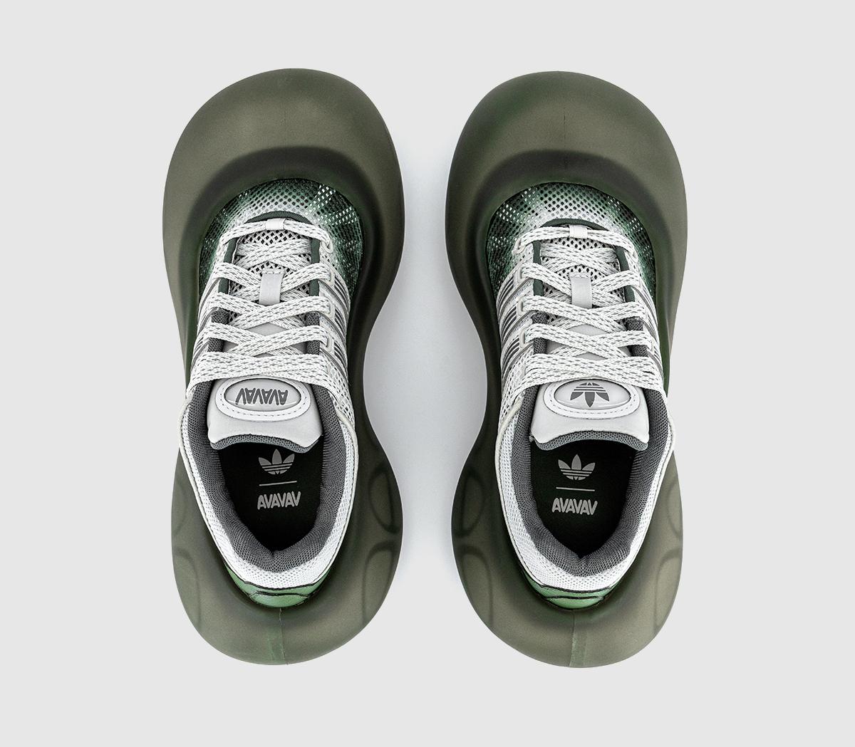 adidas ConsortiumAVAVAV x Adidas Moonrubber TrainersDark Green