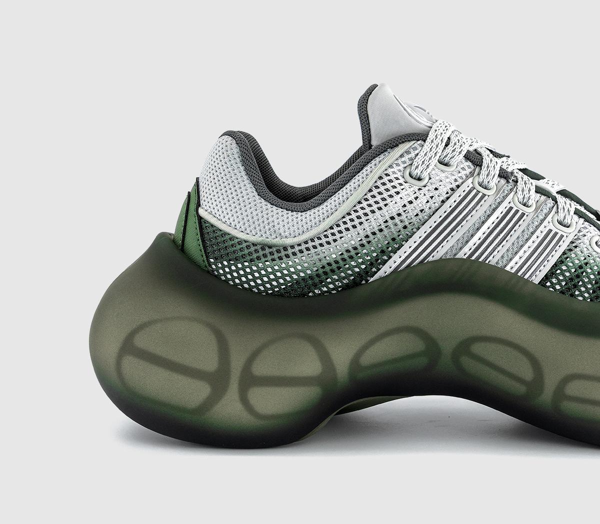 adidas ConsortiumAVAVAV x Adidas Moonrubber TrainersDark Green