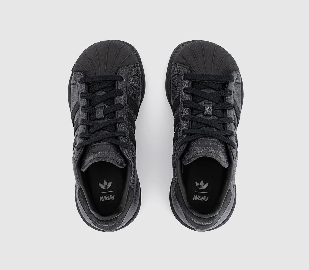 adidas Consortium Avavav Superstar Modified Core Black - Women's