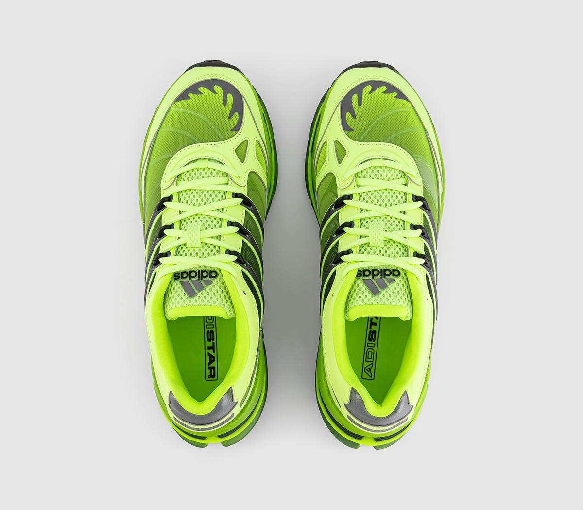 adidasAdistar HRMY TrainersHires Yellow Iron Metallic Core Black