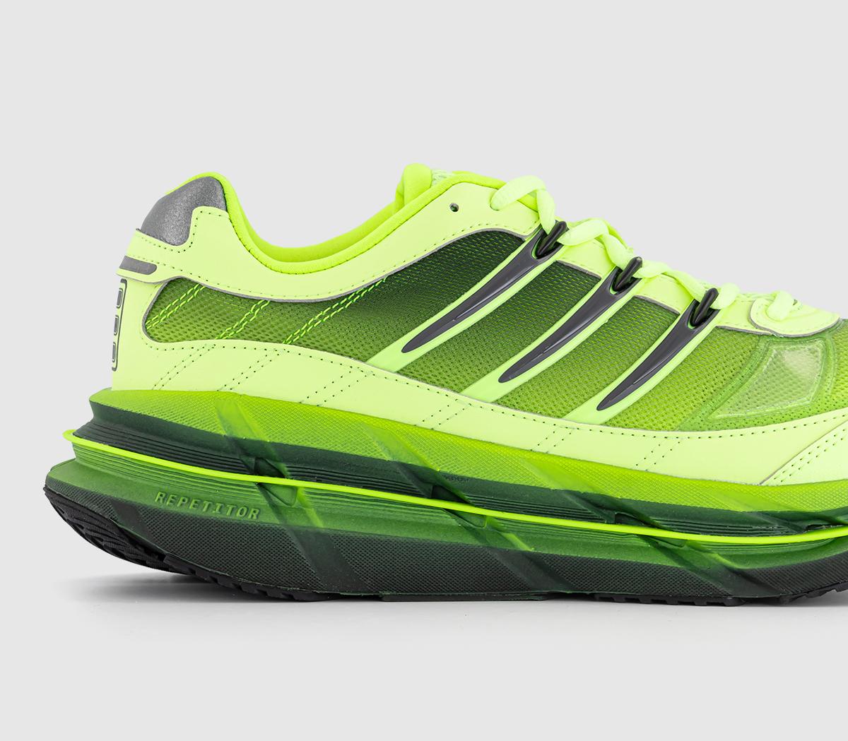 adidasAdistar HRMY TrainersHires Yellow Iron Metallic Core Black