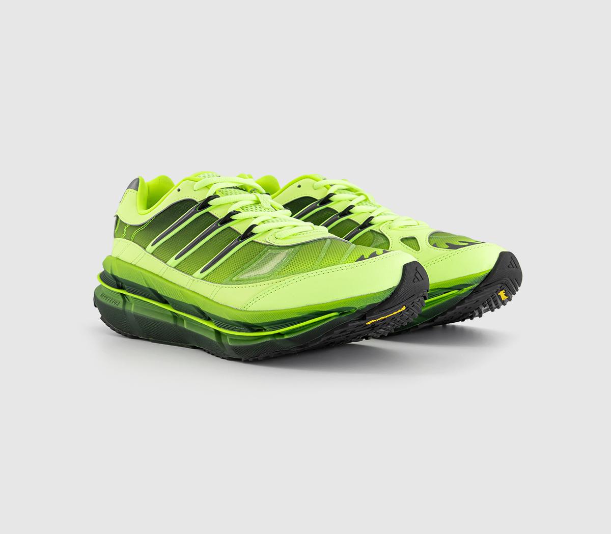 adidasAdistar HRMY TrainersHires Yellow Iron Metallic Core Black