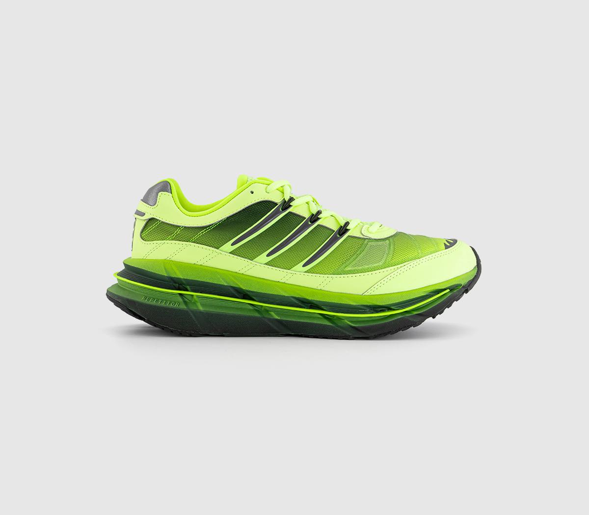 adidasAdistar HRMY TrainersHires Yellow Iron Metallic Core Black