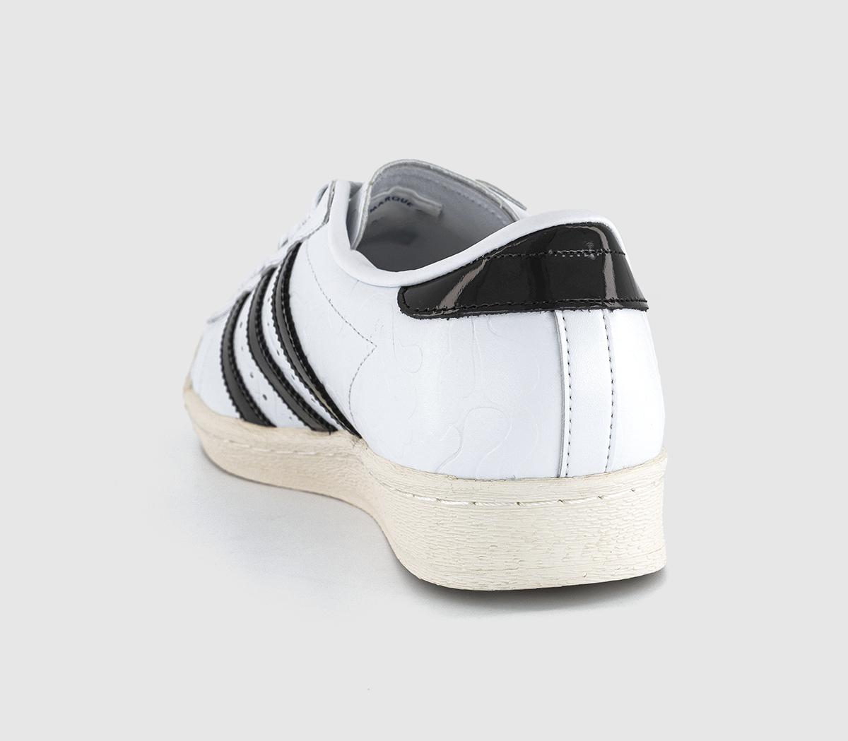 adidasSuperstar V BapeWhite Core Black Off White