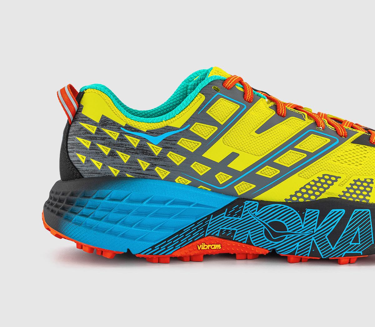 HOKASpeedgoat 2 Low TrainersCitrus Blue
