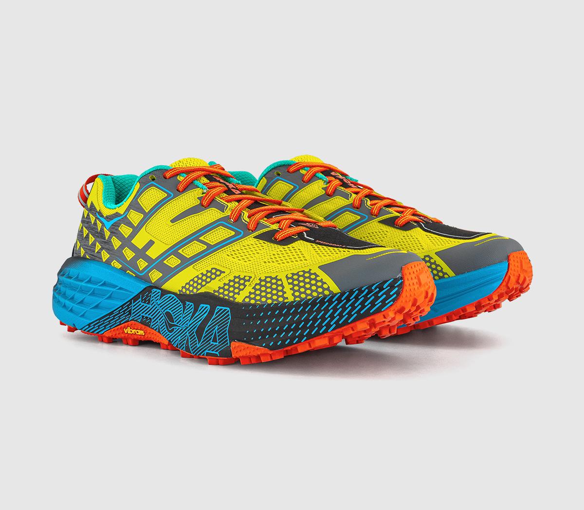 HOKASpeedgoat 2 Low TrainersCitrus Blue