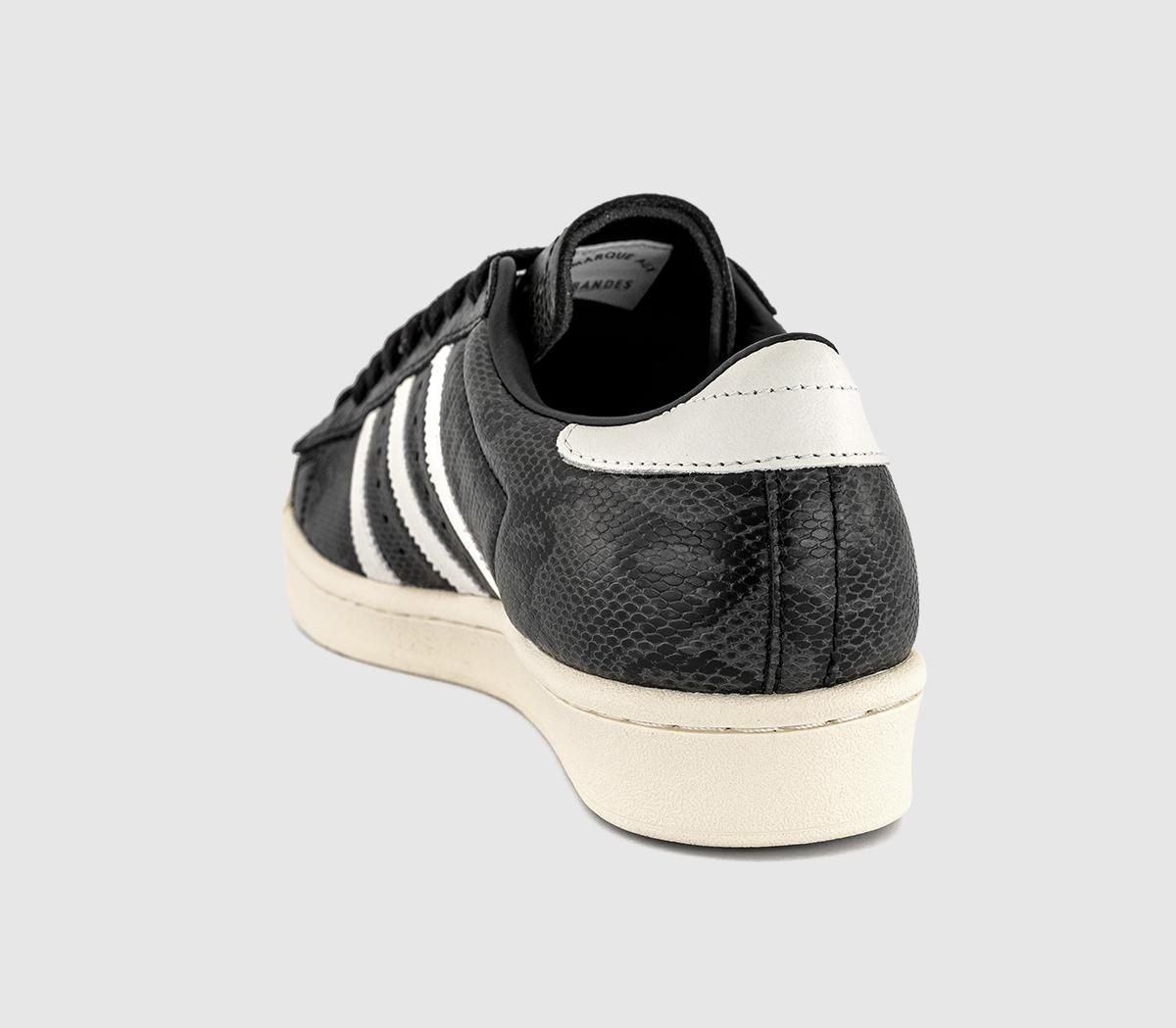 adidasSuperstar Vintage Made In Germany TrainersCore Black Snake Print Cream White