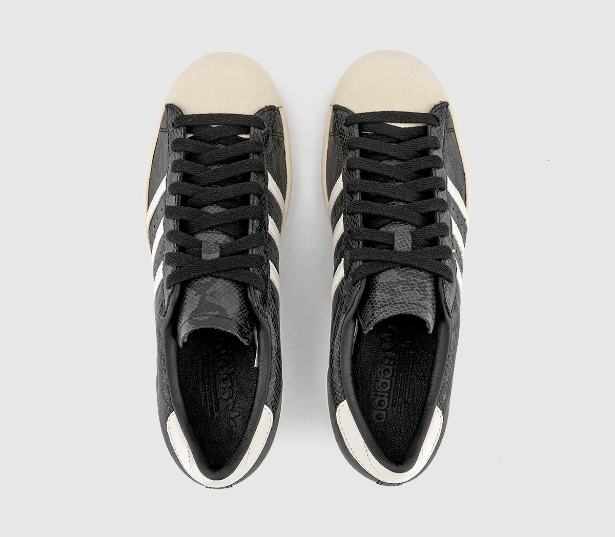 adidasSuperstar Vintage Made In Germany TrainersCore Black Snake Print Cream White