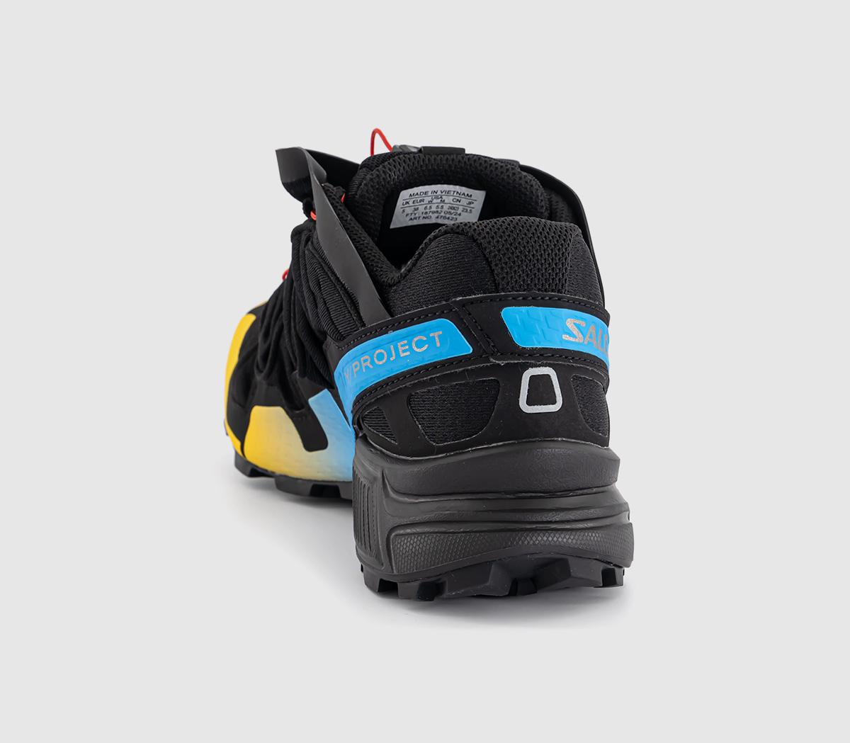 SalomonSpeedcross 3 Y Project TrainersBlack Lemon Transcend Blue