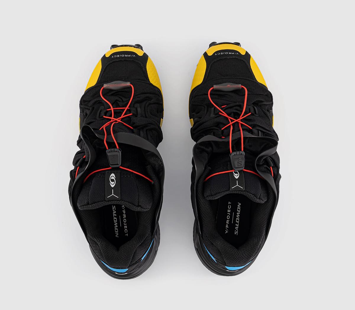 SalomonSpeedcross 3 Y Project TrainersBlack Lemon Transcend Blue