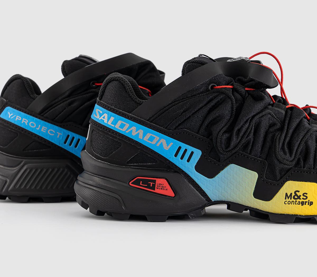SalomonSpeedcross 3 Y Project TrainersBlack Lemon Transcend Blue