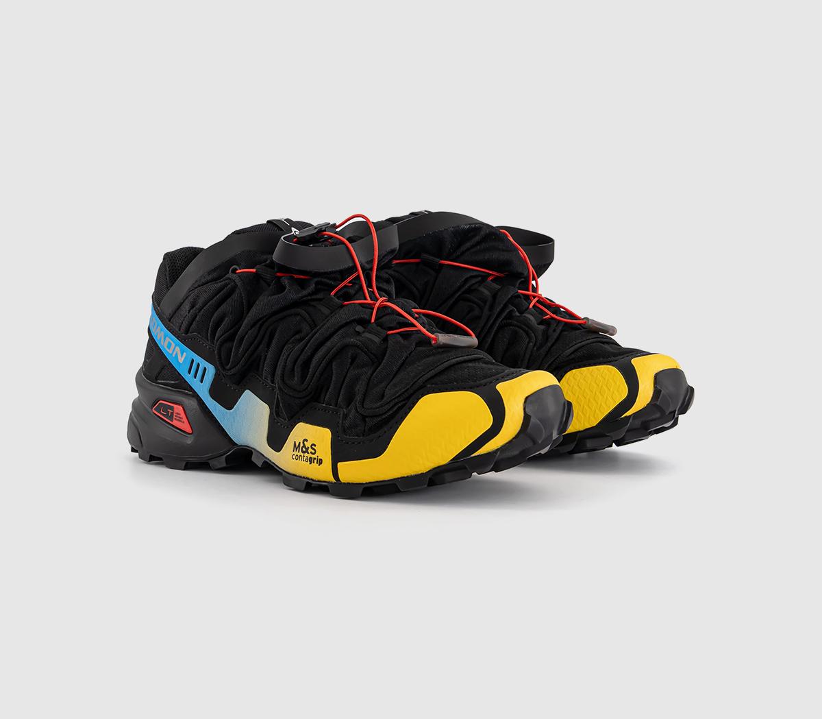 SalomonSpeedcross 3 Y Project TrainersBlack Lemon Transcend Blue