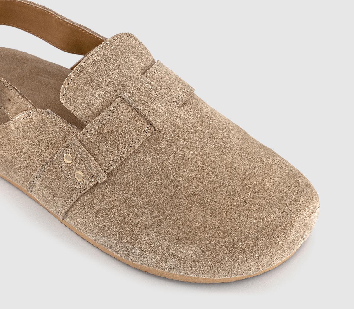 OFFICEFresco Slingback ClogsTaupe Suede