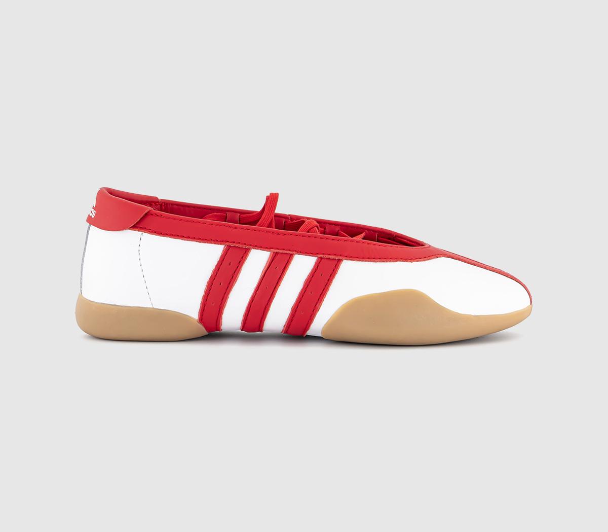 adidasTaekwondo Mei Ballet PumpsWhite Better Scarlet Gum