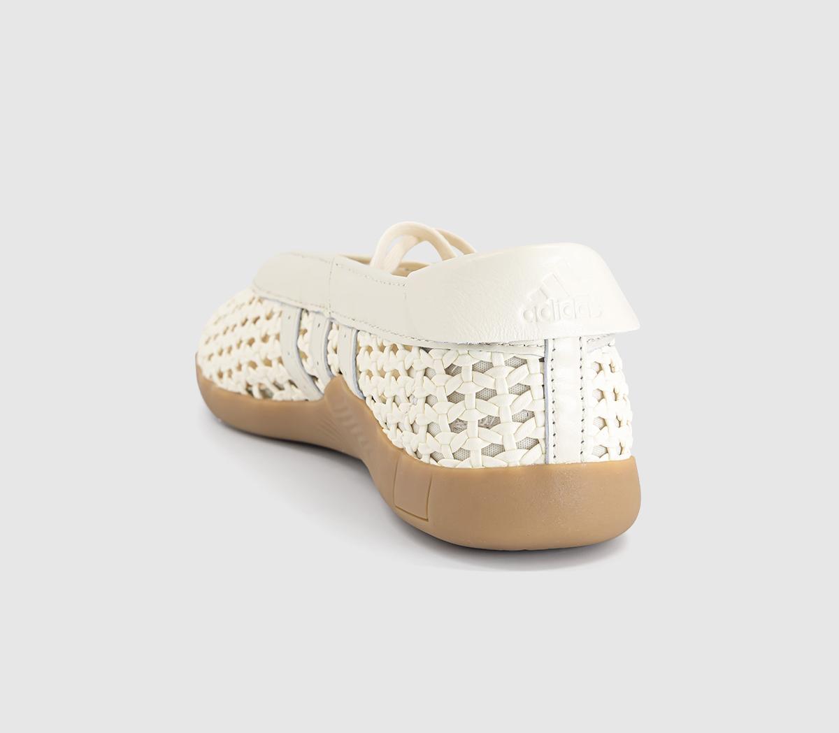 adidasTaekwondo Mei Ballet PumpsCream White Cream White Gum