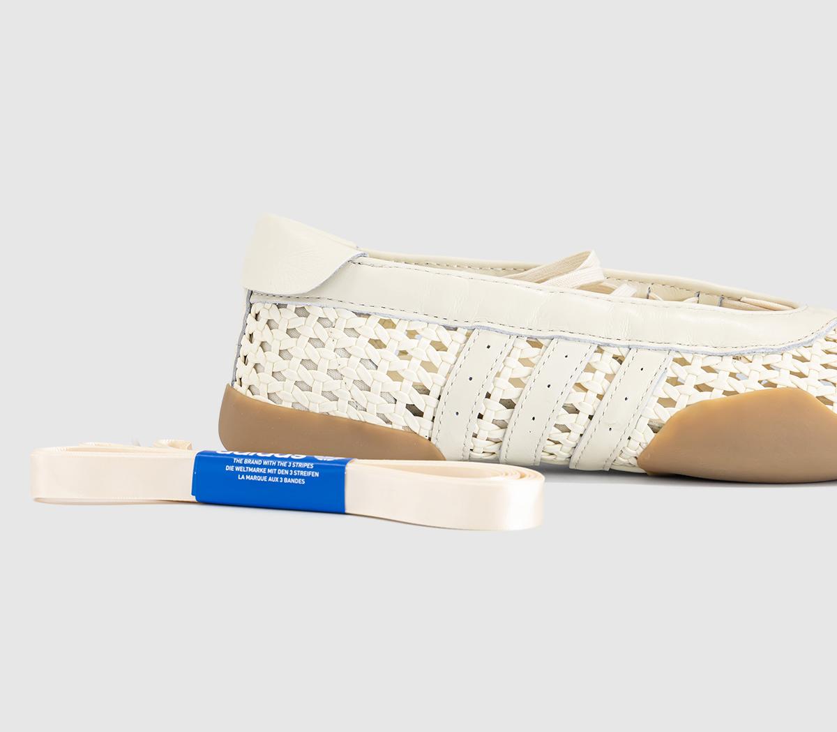 adidasTaekwondo Mei Ballet PumpsCream White Cream White Gum
