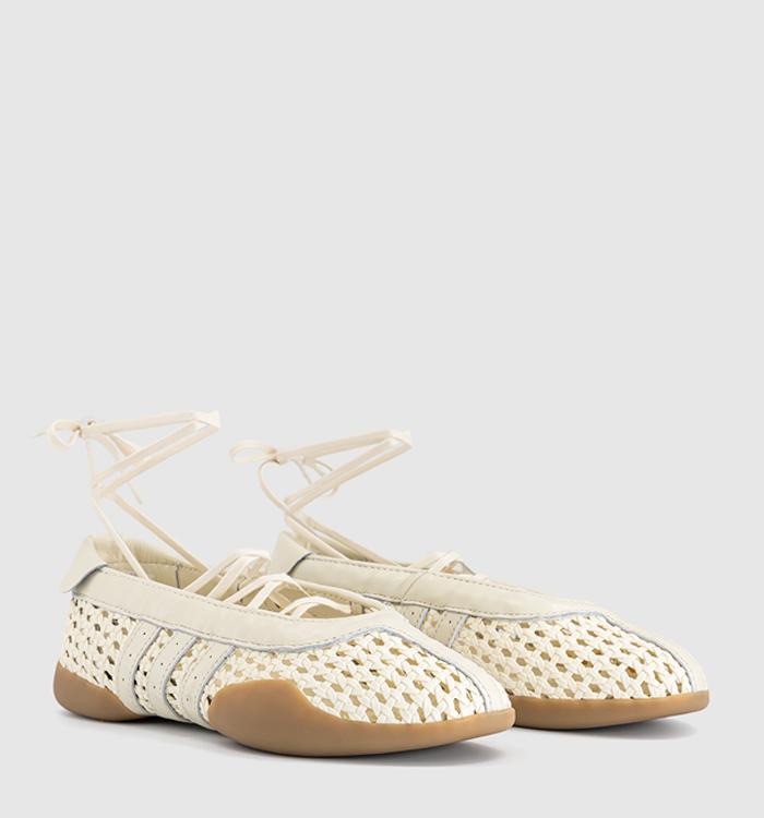 adidas Taekwondo Mei Ballet Pumps Cream White Cream White Gum