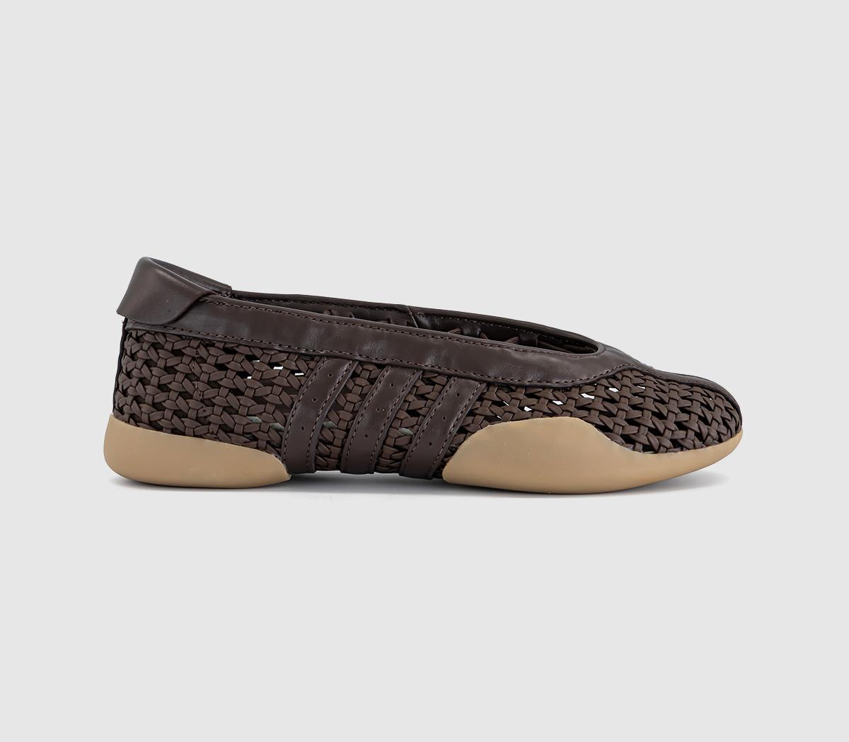 adidasTaekwondo Mei Ballet PumpsBrown Brown Gum